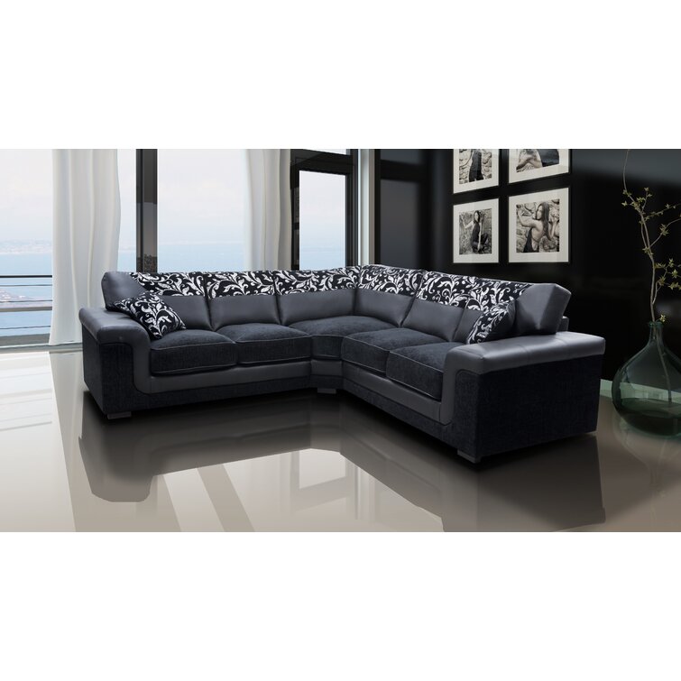 Wayfair grey corner deals sofa